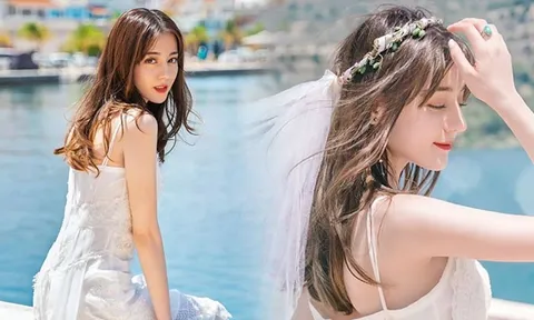 Không cô dâu nào đẹp bằng Địch Lệ Nhiệt Ba!