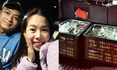 Hồng Đăng làm shipper