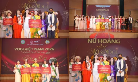 Hà Thị Bình – Nữ hoàng Miss Yogi 2026 đóa sen bình an tỏa sáng giữa thủ đô Hà Nội