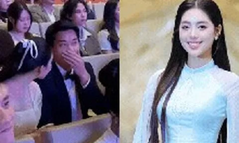 Đình Bắc tíu tít nói cười cùng Á hậu Châu Anh, netizen rần rần "đẩy thuyền", đòi mang kịch bản ngôn tình cho cặp đôi