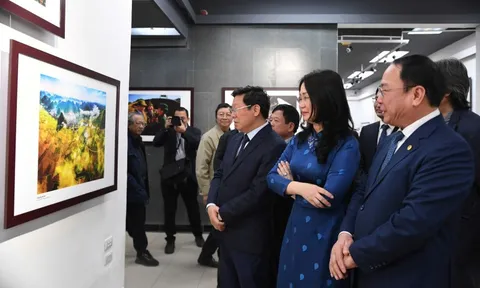 Khai mạc Triển lãm ảnh 'Mừng Đảng, Mừng Xuân và Chào mừng thành công Đại hội lần thứ XIV của Đảng'