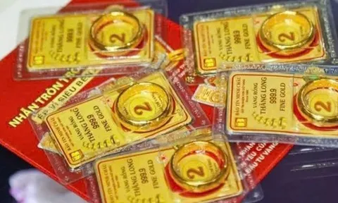 Chiều 31/1: Giá vàng SJC, vàng nhẫn "bốc hơi" gần 20 triệu/lượng sau 2 ngày