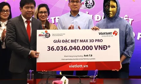 Trúng Vietlott hơn 36 tỷ đồng, người chơi giật mình vì tin nhắn báo thưởng "dài bất thường"