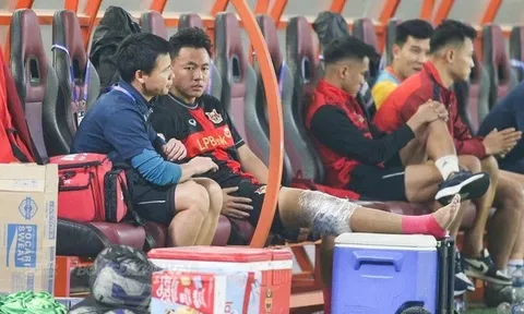Tiền vệ Thái Sơn đứt dây chằng