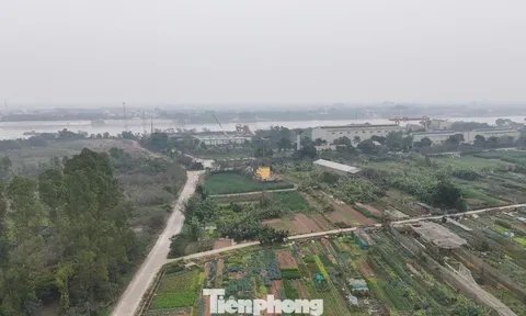 Cận cảnh khu vực làm 3 'siêu đô thị' tái định cư cho Trục đại lộ cảnh quan sông Hồng
