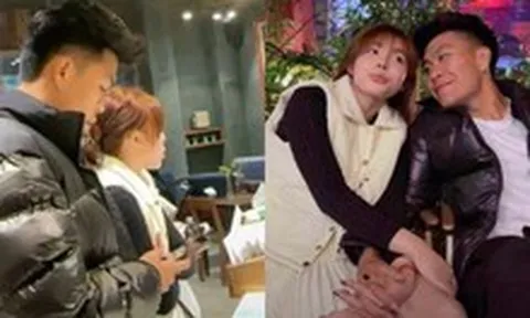 "Team qua đường" tóm dính Lý Đức U23 Việt Nam hẹn hò hotgirl bắn súng Phí Thanh Thảo, ảnh tình tứ không phải AI