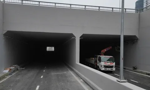 Hầm chui qua đường sắt gần 800 tỉ đồng sắp thông tuyến