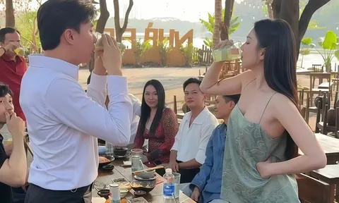 Quốc Trường khen "nữ hoàng nội y" Ngọc Trinh trắng đẹp, quyến rũ