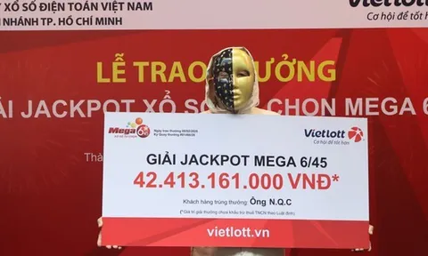 Lại vừa có người trúng Vietlott hơn 42 tỷ đồng tại TP.HCM