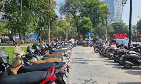 Bố trí bãi xe 800m2 gần hồ Gươm phục vụ người dân dịp Tết Nguyên đán