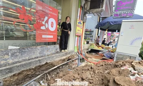 Ngổn ngang công trường thi công đường Nguyễn Tuân