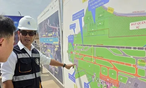 Nhà ga T2 sân bay Phú Quốc đã thi công đến phần mái