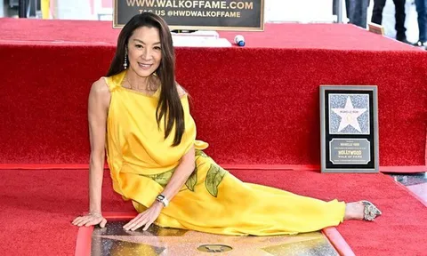 Nữ diễn viên Dương Tử Quỳnh được vinh danh trên Đại lộ danh vọng Hollywood