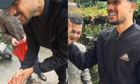 Lần đầu đón Tết Việt, Đỗ Hoàng Hên gây bất ngờ với hành động đẹp