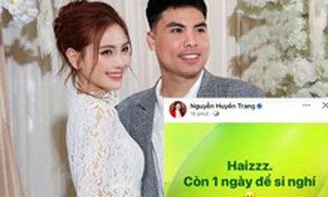 Status “bất ổn” của MC Huyền Trang Mù Tạt ngay trước ngày ăn hỏi với tuyển thủ Việt Nam Phạm Đức Huy?