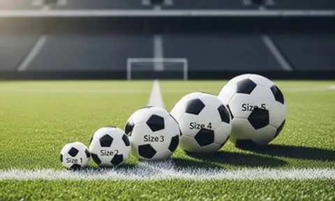 Kích thước tiêu chuẩn của quả bóng đá