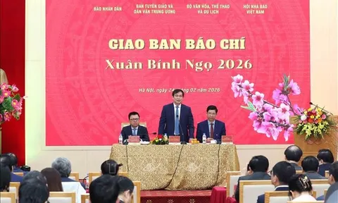 Hội nghị Giao ban báo chí đầu Xuân Bính Ngọ 2026