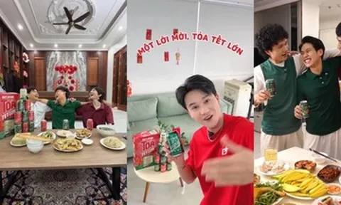 Thử thách ‘Một lời mời, Tỏa Tết lớn’ của Bia Saigon lan toả mạng xã hội