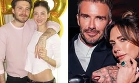 "Cú tát" cho nhà Beckham: Brooklyn Beckham tiệc tùng bên vợ tỷ phú mừng sinh nhật, phớt lờ lời chúc của bố mẹ
