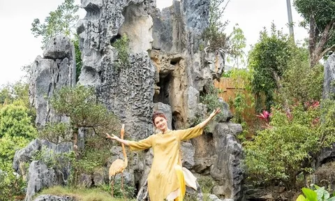 NSND trẻ nhất Việt Nam sở hữu biệt phủ nghỉ dưỡng rộng 8.000m2 ở Hà Nội, đi mỏi chân không hết