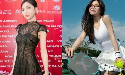 Từng là nàng WAG hot nhất làng bóng đá, Nhật Lê nay chơi pickleball vẫn nổi bần bật nhờ nhan sắc xinh đẹp chuẩn hotgirl