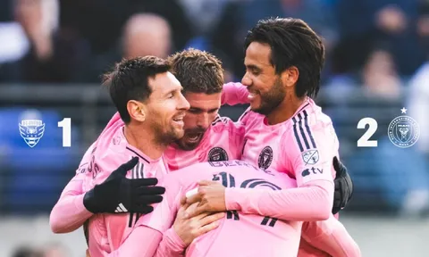 Messi áp sát mốc 900 bàn, đưa Inter Miami bám sát ngôi đầu