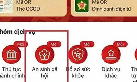 Cách tích hợp tài khoản hưởng an sinh xã hội trên VNeID