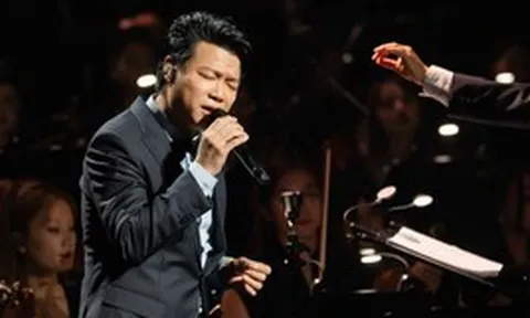 Gần 100 nhạc công Dàn nhạc Giao hưởng Quân đội "tiếp lửa" cho Vũ Thắng Lợi trong "Mùa chim én bay"