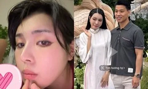 Bạn gái Văn Thanh đăng video soi cận mặt, tóc rối vẫn xinh đẹp, khác trăm lần với ảnh “cam thường” đang gây tranh cãi