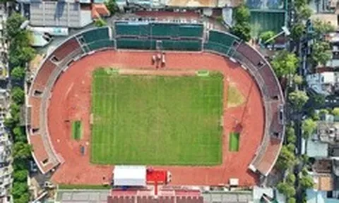 Cận cảnh sân vận động vừa được khởi công cải tạo gần 320 tỷ đồng