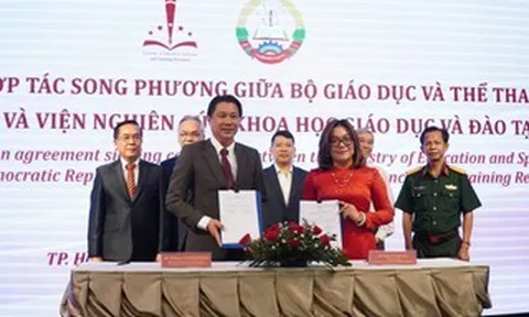 Việt Nam - Lào xây dựng "lá chắn" bảo vệ trẻ em thông qua giáo dục