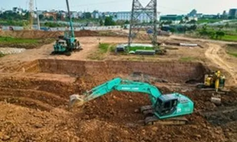 Cận cảnh cụm dự án hồ điều hoà 25ha hơn 1.100 tỷ đồng chống ngập phía Tây Hà Nội