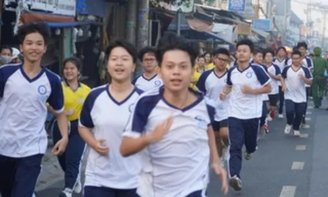 Giải chạy đặc biệt ở Hóc Môn