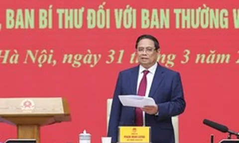 Thông qua báo cáo kiểm tra, giám sát Ban Thường vụ Đảng ủy Chính phủ