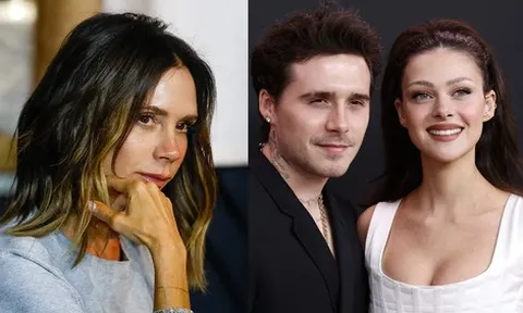 Brooklyn Beckham lộ vẻ căng thẳng sau khi vợ tỷ phú Nicola Peltz "đá xéo" Victoria Beckham