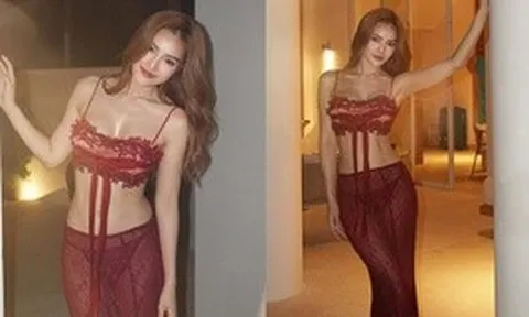 Nhan sắc bốc lửa ở tuổi U40 của ngọc nữ đình đám showbiz Việt