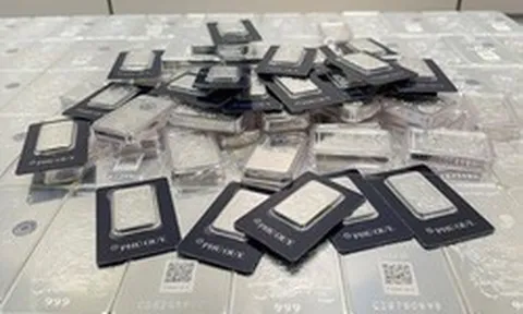 Sáng nay, giá bạc tăng rất mạnh