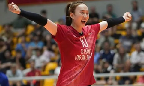Hotgirl bóng chuyền giúp Thanh Hoá thắng sốc ở giải quốc gia