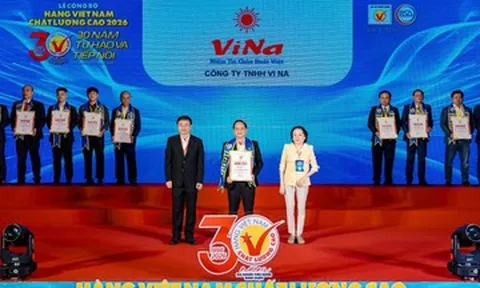 Vinafeed được vinh danh hàng Việt Nam chất lượng cao 2026
