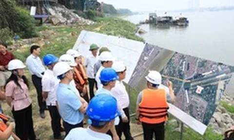 Tin vui cho người dân Hà Nội: "Siêu" cầu vượt sông Hồng 16.200 tỷ đồng nối khu phố cổ với Long Biên do Sun Group triển khai sẽ chính thức hoàn thành sau 1 năm nữa