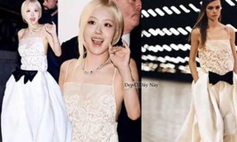 Rosé đẹp hơn người mẫu hãng, như nàng công chúa với trang sức cao cấp mới toanh vừa ra mắt