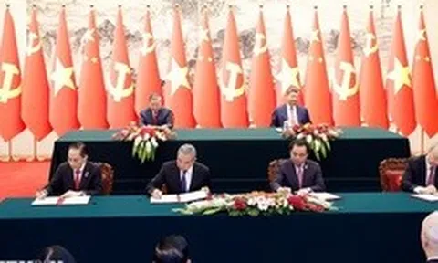 Việt Nam, Trung Quốc ký 32 văn kiện hợp tác trên nhiều lĩnh vực