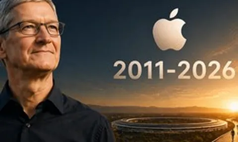 15 năm của Tim Cook tại Apple: Từ giữ cỗ máy vận hành đến người định hình một đế chế 4.000 tỷ USD