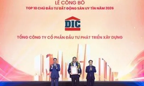 Tập đoàn DIC 5 năm liên tiếp góp mặt trong Top 10 Chủ đầu tư bất động sản uy tín