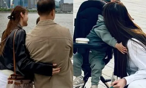 Quý tử hào môn lần đầu lộ mặt: Mẹ là "ngọc nữ" Vbiz, bố là doanh nhân giàu có