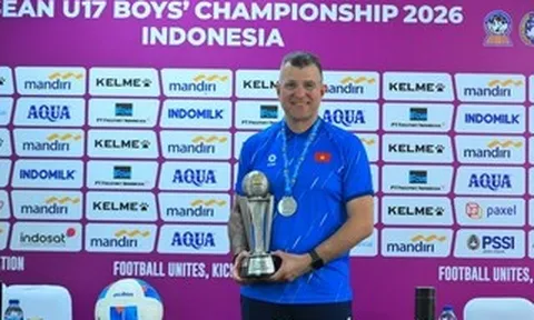 U17 Việt Nam sau chức vô địch Đông Nam Á: Chờ phép thử châu Á