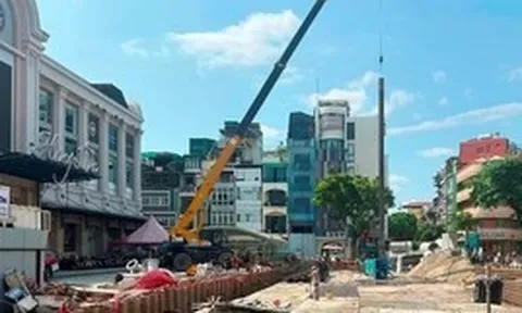 Bể ngầm chống ngập lớn nhất Hà Nội hoàn thành sau hơn 2 tháng thi công khẩn cấp