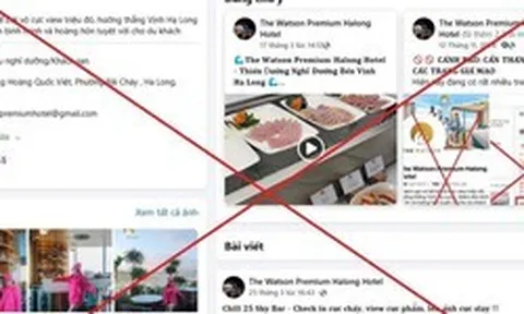 Cảnh giác fanpage giả mạo khách sạn, lừa chuyển tiền đặt cọc