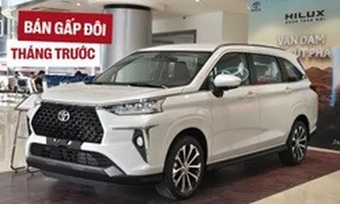 Veloz Cross bất ngờ soán ngôi Yaris Cross trở thành xe Toyota bán chạy nhất, Vios trở lại top 3