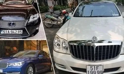 Cận cảnh 3 xe sang của bà Trương Mỹ Lan sẽ được đấu giá
